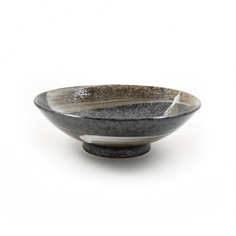 Karasuba-Iro Shallow Bowl, 25cm