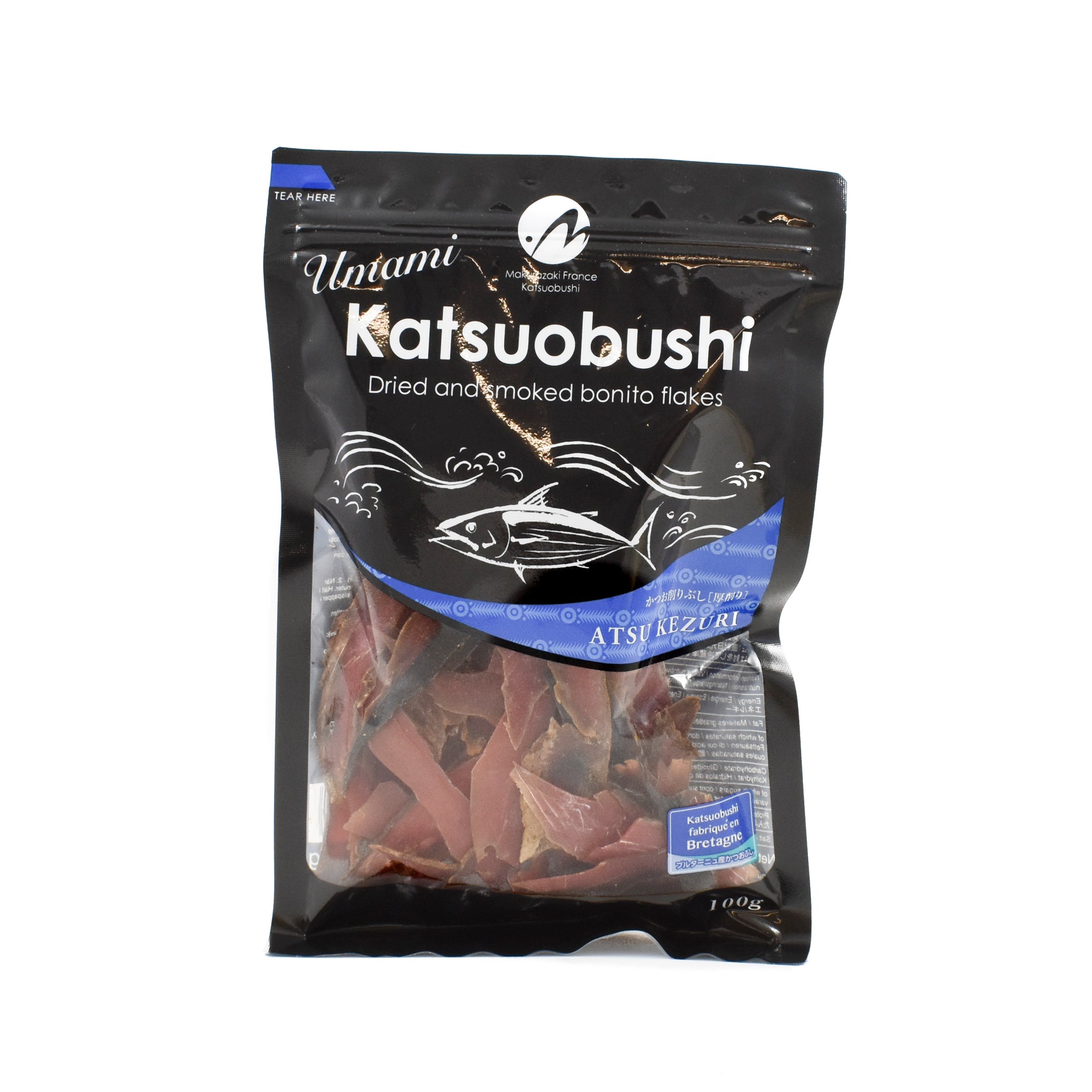 Makurazaki France Katsuobushi Dried Bonito - Thick Sliced 100g Ingredients Seaweed Squid Ink Fish Japanese Food