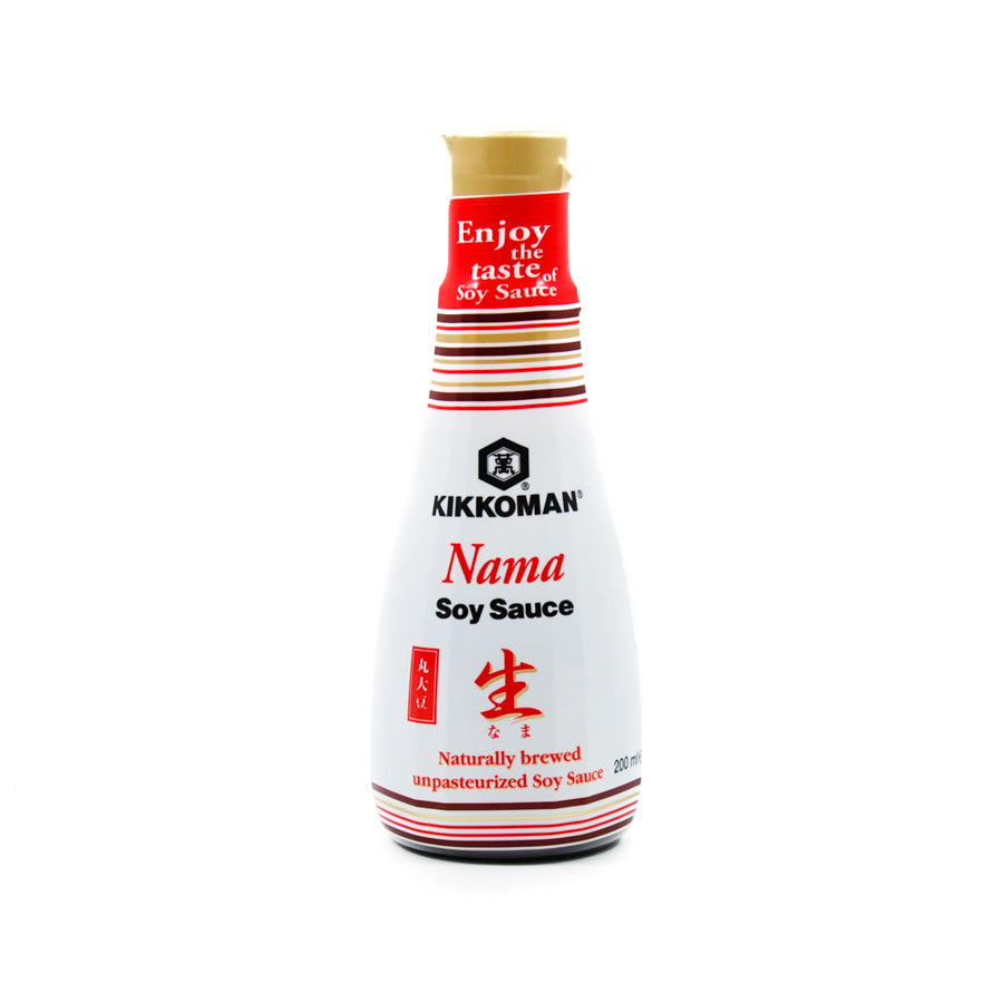 Kikkoman Nama Soy Sauce - Raw Unpasteurised 200ml Ingredients Sauces & Condiments Asian Sauces & Condiments Japanese Food