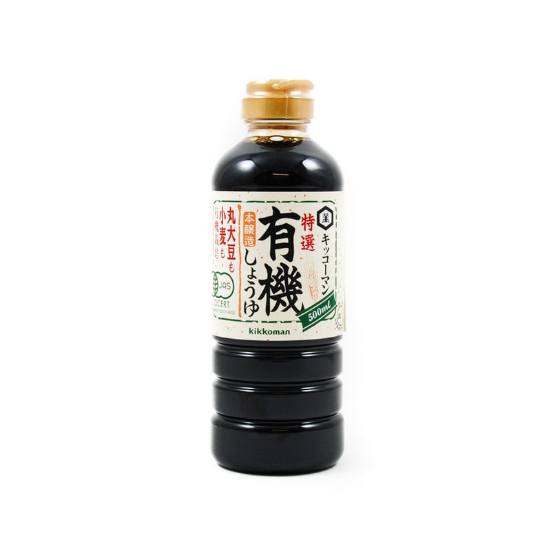 Kikkoman Yuki Organic Soy Sauce 500ml Ingredients Sauces & Condiments Asian Sauces & Condiments Japanese Food