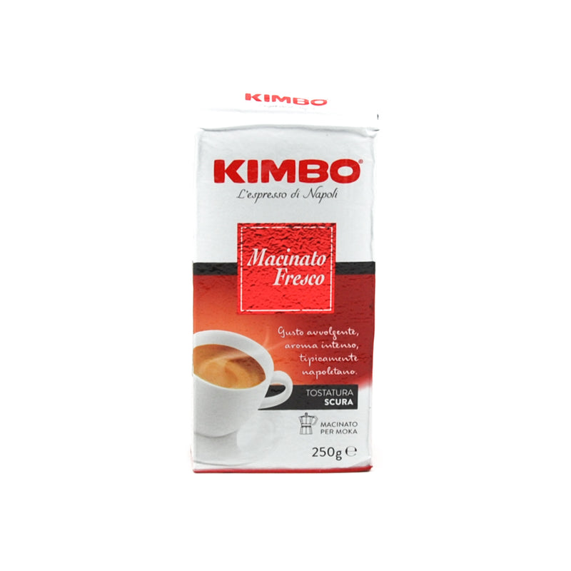 Kimbo Macinato Fresco Classico Coffee 250g Ingredients Drinks Tea & Coffee Italian Food