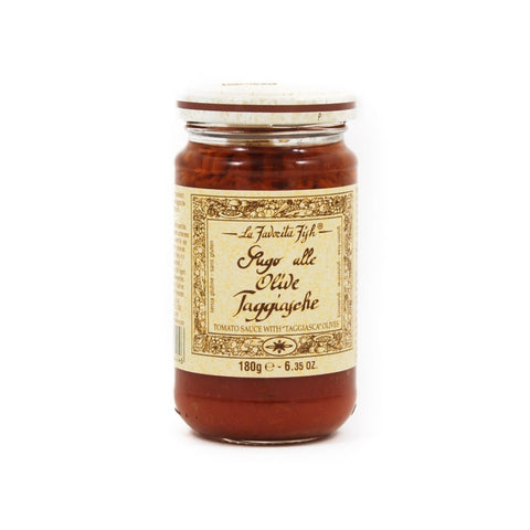 La Favorita Tomato Sauce With Taggiasca Olives, 180g