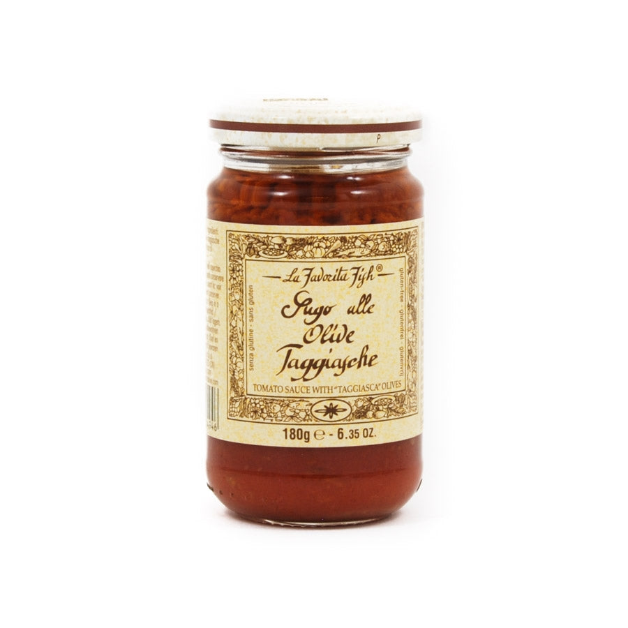 La Favorita Tomato Sauce With Taggiasca Olives 180g Ingredients Sauces & Condiments Italian Food