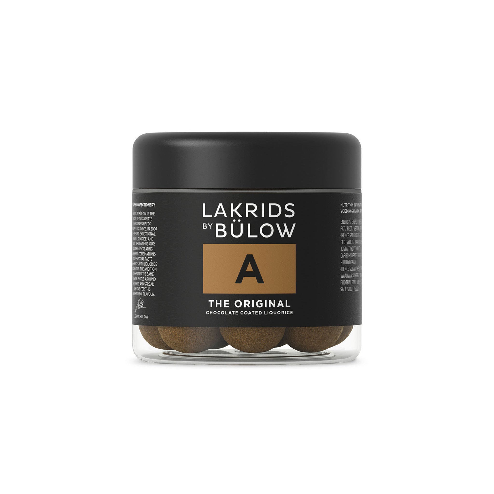 Lakrids Liquorice A Chocolate Coated Liquorice 125g Ingredients Chocolate Bars & Confectionery