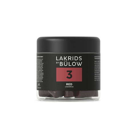 Lakrids Liquorice 3 - Red, 150g