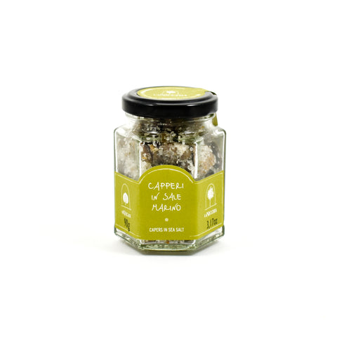 La Nicchia Big Salted Capers, 90g