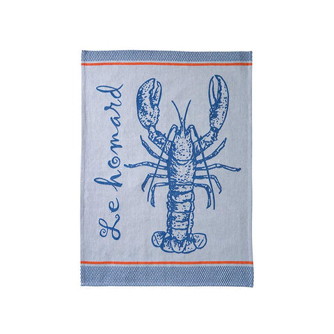 French Tea Towel - Lobster