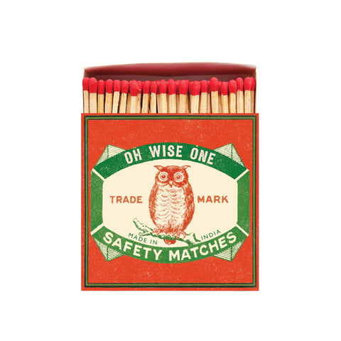 Owl Luxury Safety Matches
