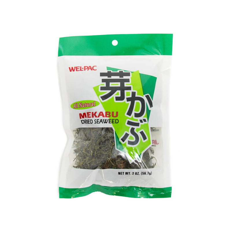 Welpac Mekabu Seaweed 57g Ingredients Seaweed Squid Ink Fish Japanese Food