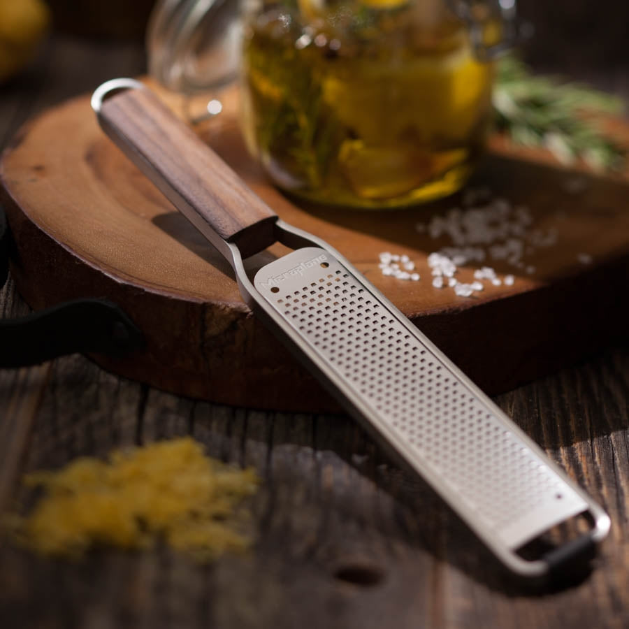 Master Series Walnut Microplane Zester - Buy online today at Sous Chef UK