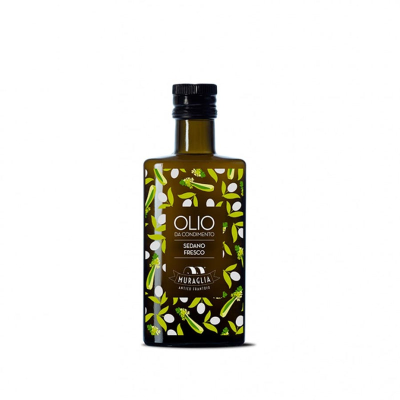 Frantoio Muraglia Aromatic Celery Extra Virgin Olive Oil 200ml Ingredients Oils & Vinegars Italian Food