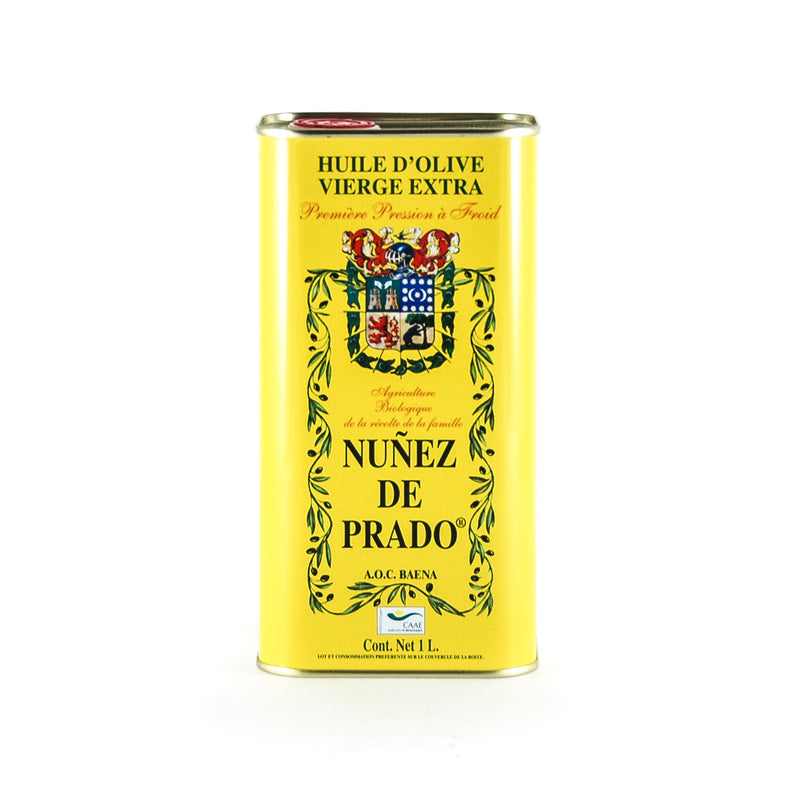 Nunez de Prado Organic Extra Virgin Olive Oil DOP 1 litre Ingredients Oils & Vinegars Spanish Food