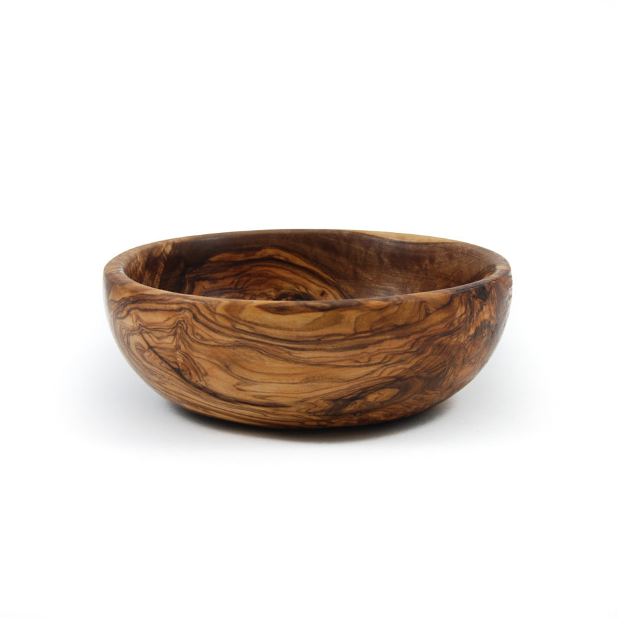 Naturally Med Olive Wood Round Dish 12.5cm Tableware Wooden Boards & Chopping Boards