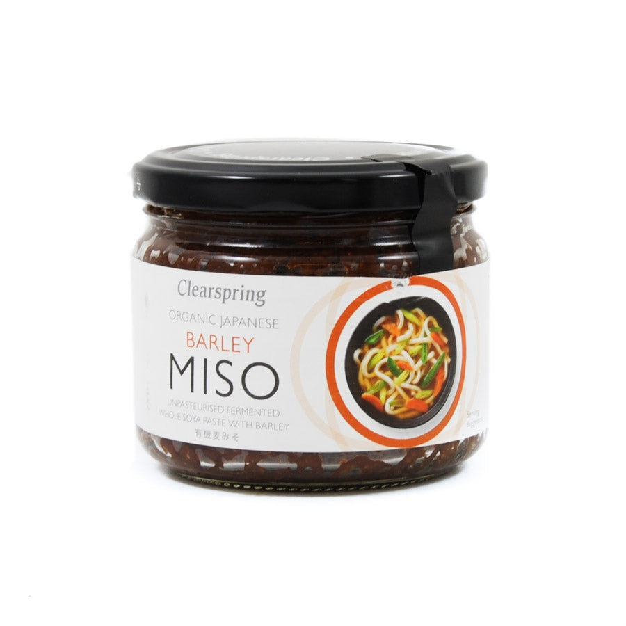 Clearspring Organic Unpasteurised Barley Miso 300g Ingredients Sauces & Condiments Asian Sauces & Condiments Japanese Food