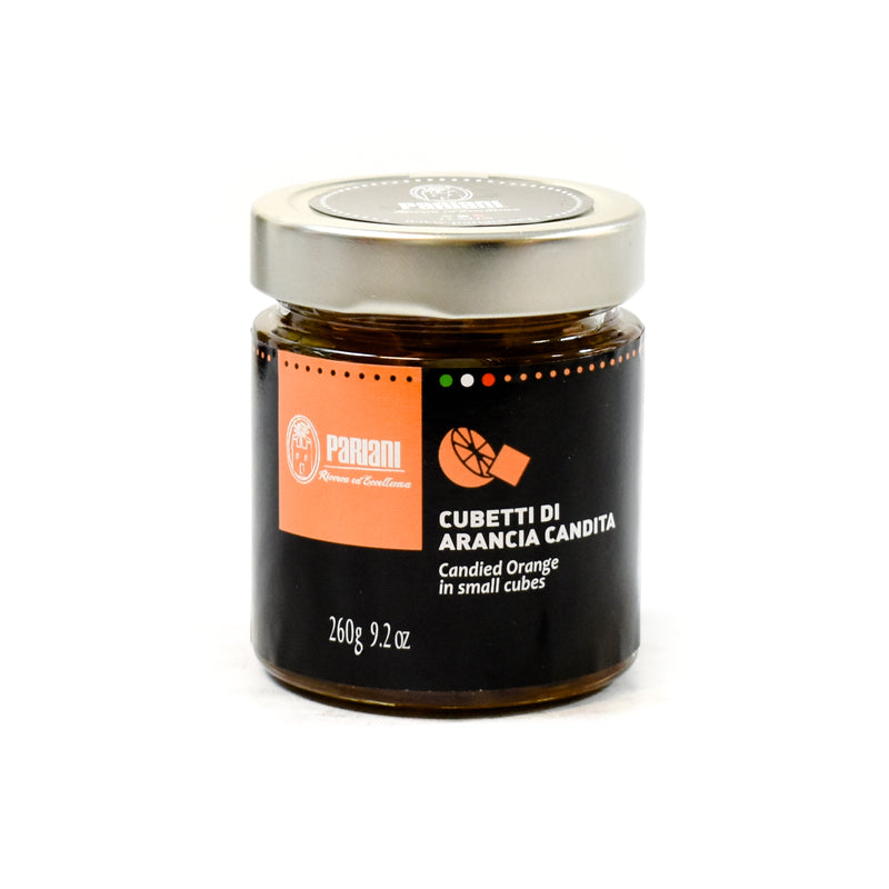 Pariani Sicilian Candied Orange in Small Cubes 260g Ingredients Jam Honey & Preserves Italian Food