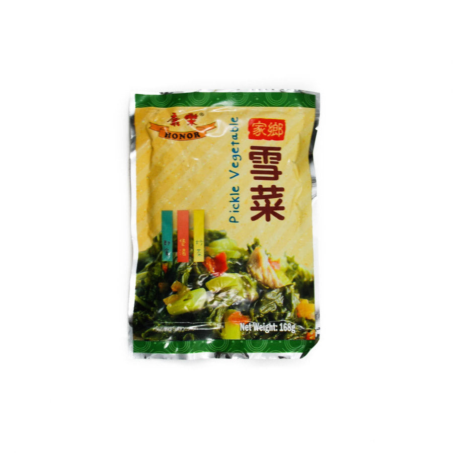 Honor Pickled Vegetables Preserved Mustard Greens 168g Ingredients Pickled & Preserved Vegetables Chinese Food