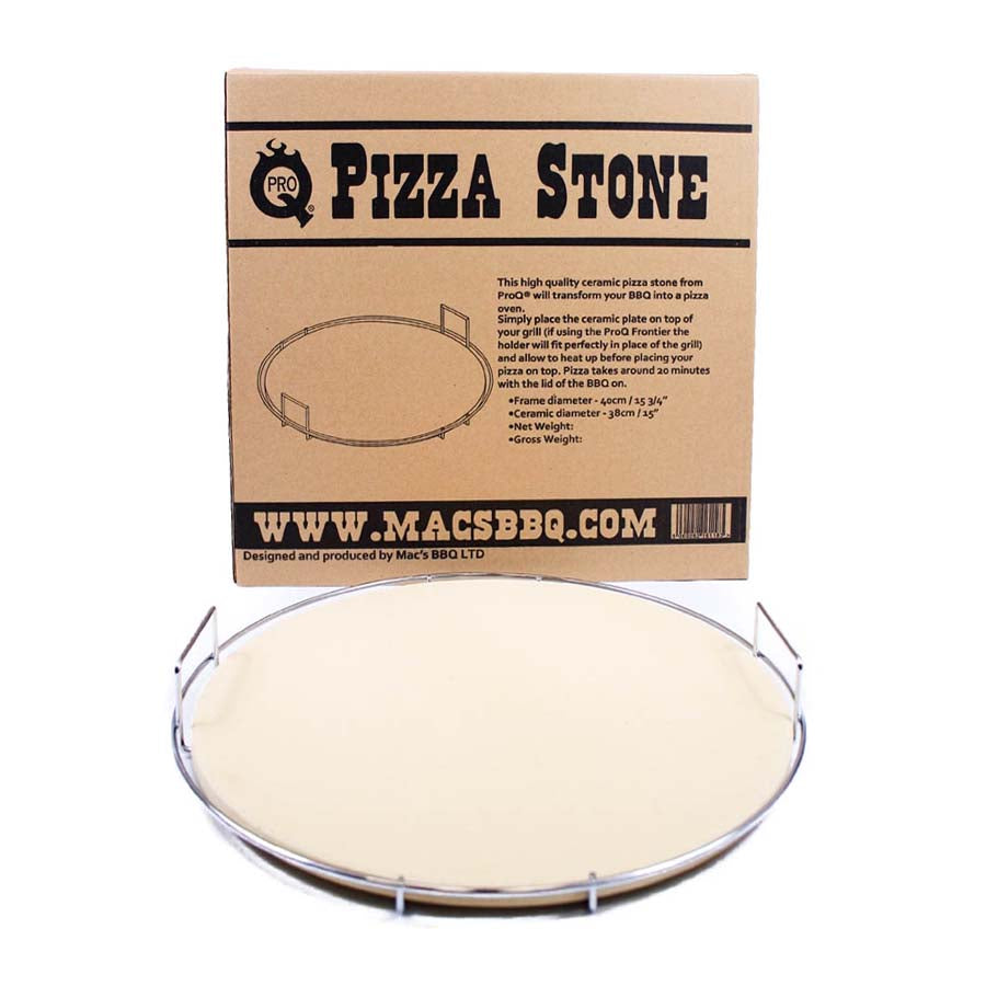 ProQ BBQ Pizza Stone Set 40cm dia Cookware Food Smokers & BBQ