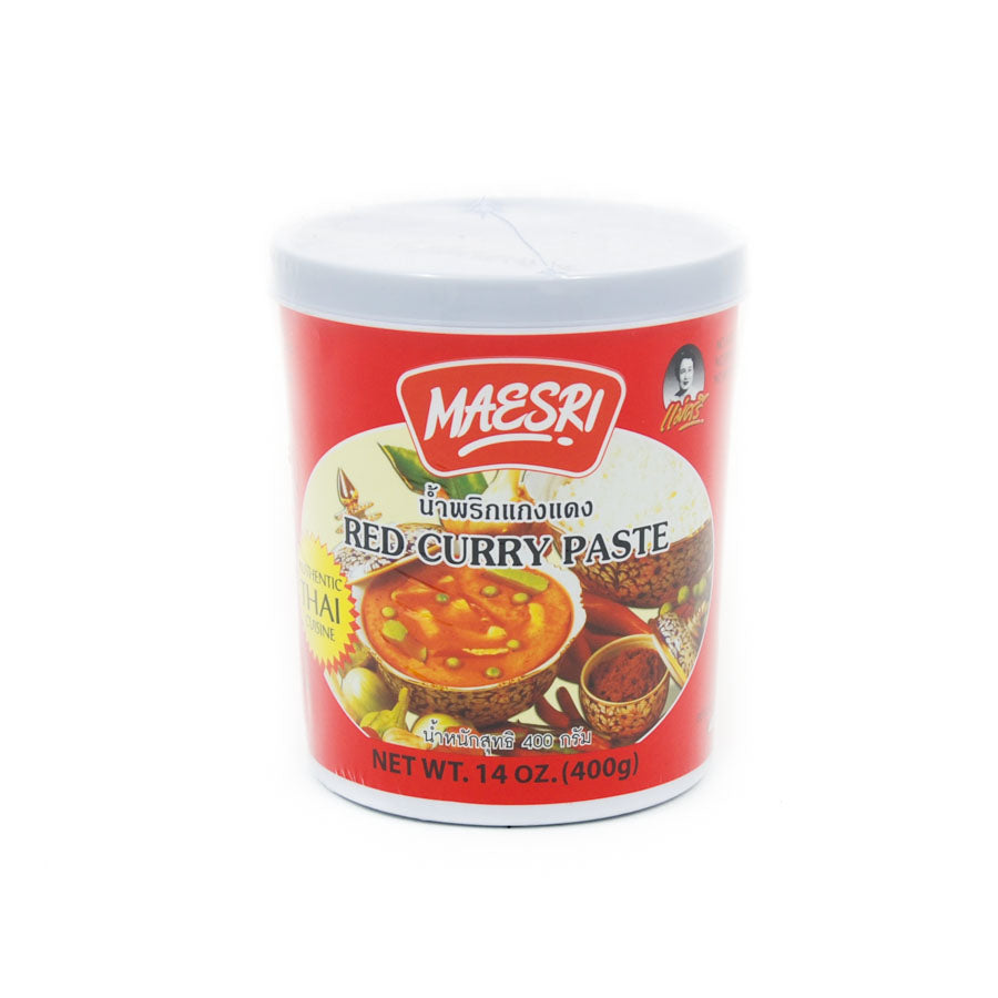Mae Sri Thai Red Curry Paste 400g Ingredients Sauces & Condiments Asian Sauces & Condiments Southeast Asian Food