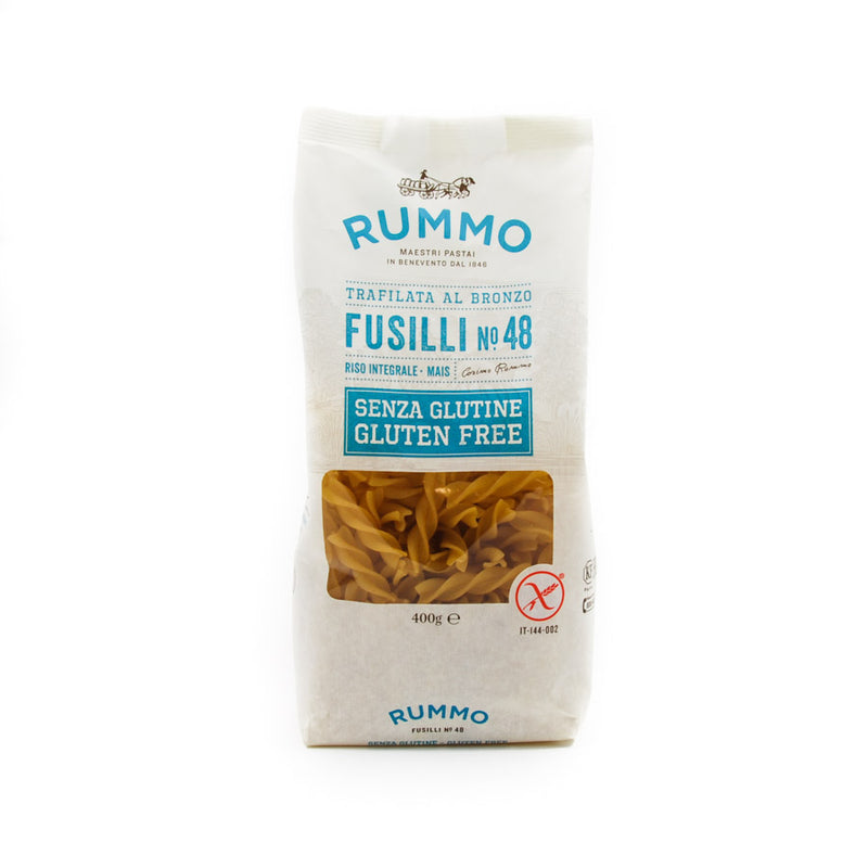 Rummo Gluten Free Fusilli 400g Ingredients Pasta Rice & Noodles Pasta Italian Food