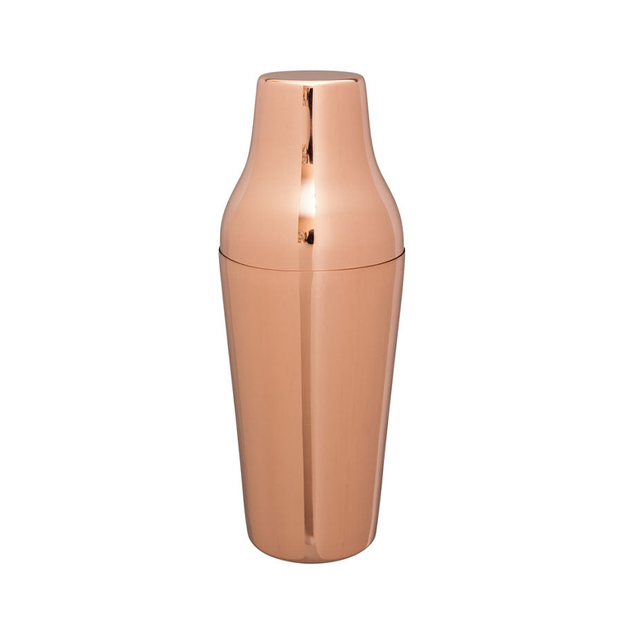 Cocktail'd Copper Plated French Cocktail Shaker 600ml Cookware Barware