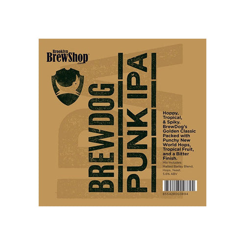 Brooklyn Brew Shop BrewDog Punk IPA Mix Ingredients Drinks Home Brewing American Food