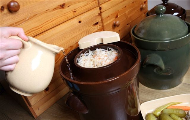 Fermenting Crock Pot - Sauerkraut Crock 5 litre