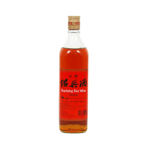 Taijade Shaoxing (Shao Hsing) Rice Wine 600ml Ingredients Drinks Alcohol Chinese Food