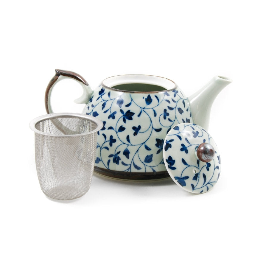 Shizen Blue Japanese Teapot & Teacup Set