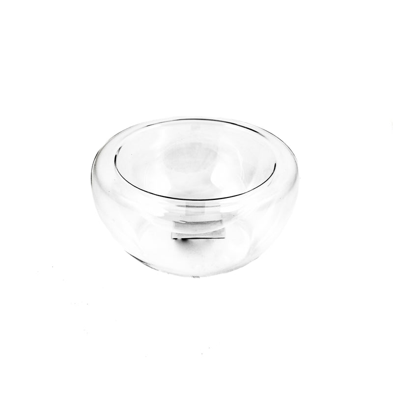 Portuguese Tableware Small Double Wall Glass Bowl x 6 120ml Tableware Jugs & Glassware