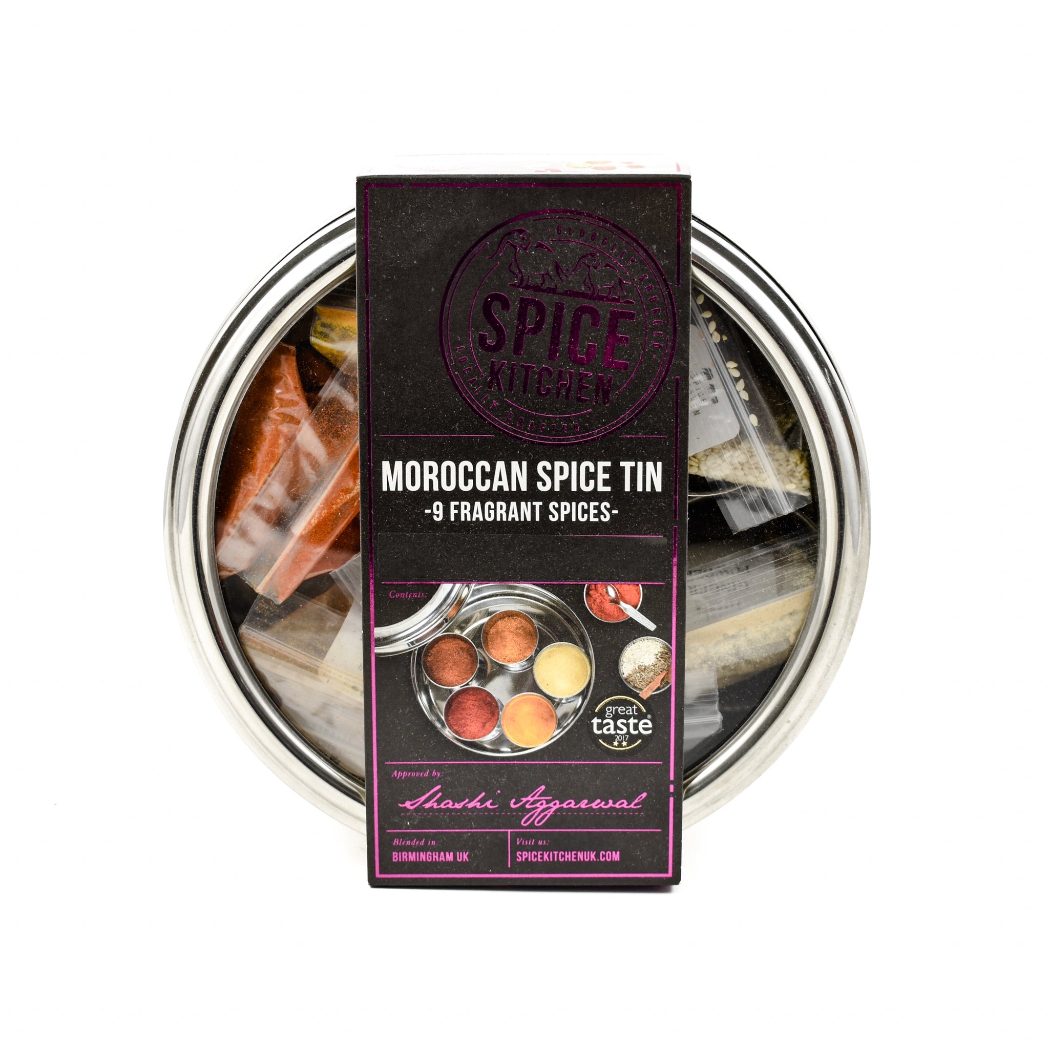 Spice Kitchen Moroccan Spice Tin Ingredients Seasonings
