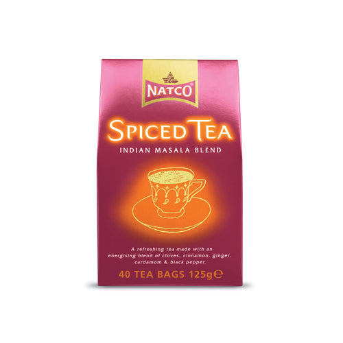 Natco Spiced Tea 40 sachets Ingredients Drinks Tea & Coffee Indian Food
