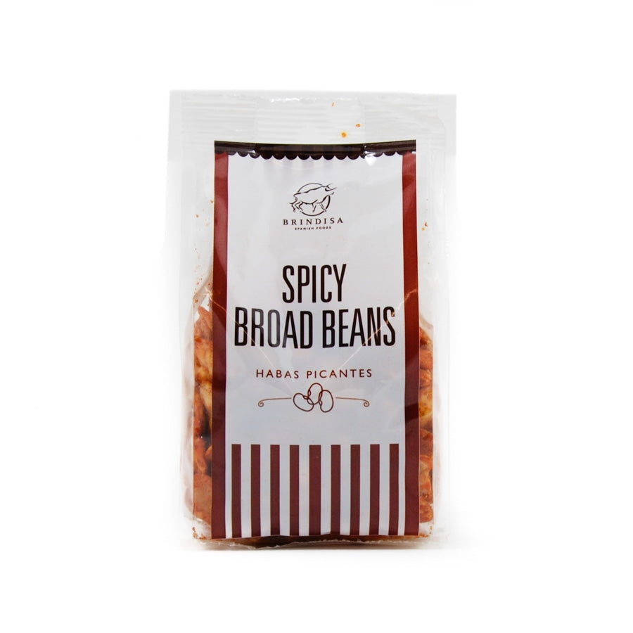 Brindisa Habas Picantes, Hot & Spicy Broad Beans 125g Ingredients Savoury Snacks & Crackers Spanish Food