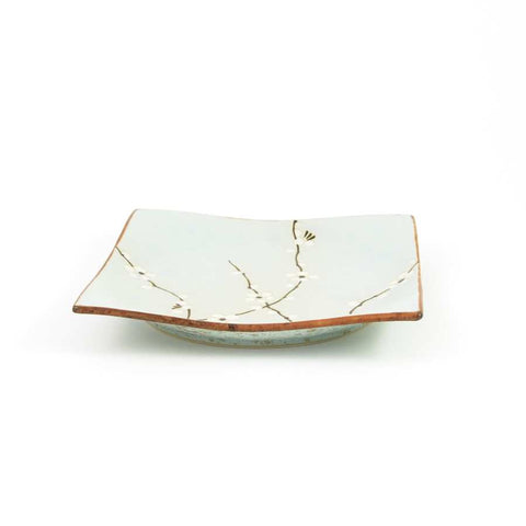 Sakura Blossom Square Plate