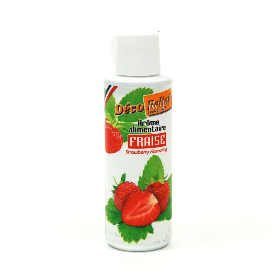 Deco Relief Concentrated Strawberry Flavour 125ml Ingredients Flavours & Colours French Food