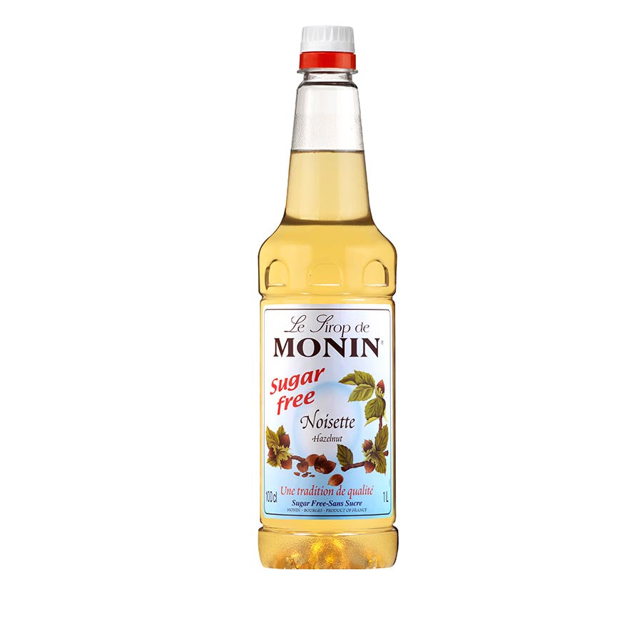 Monin Sugar Free Hazelnut Syrup 1 litre Ingredients Drinks Syrups & Concentrates