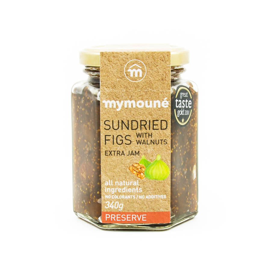 Mymoune Fig Jam with Walnuts 340g Ingredients Jam Honey & Preserves Middle Eastern Food