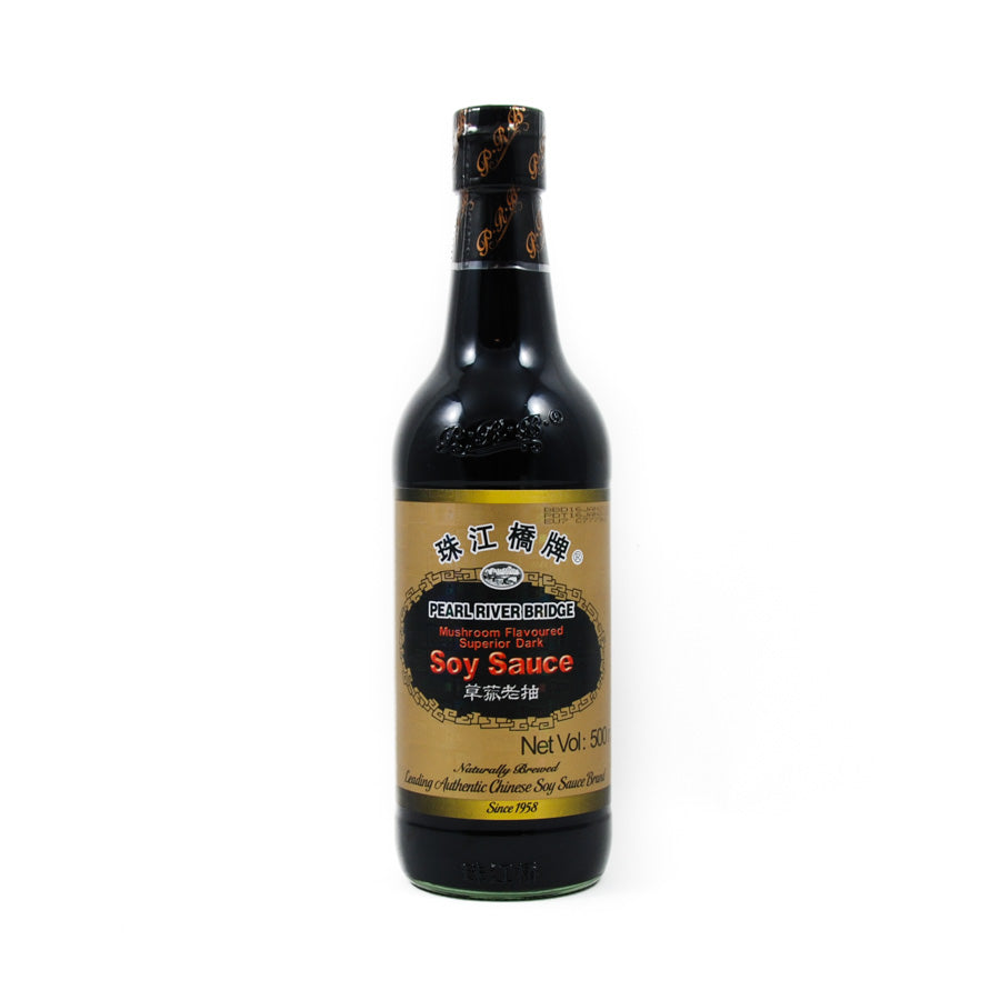 Pearl River Bridge Superior Mushroom Dark Soy Sauce 500ml Ingredients Sauces & Condiments Asian Sauces & Condiments Chinese Food