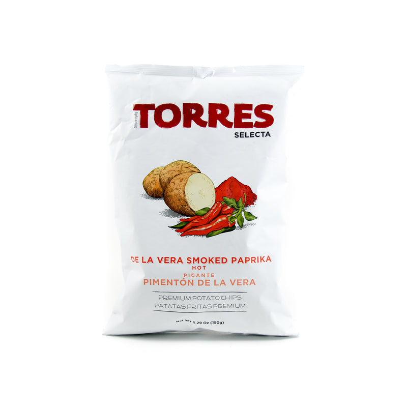 Torres Smoked Paprika Crisps 150g Ingredients Savoury Snacks & Crackers Spanish Food