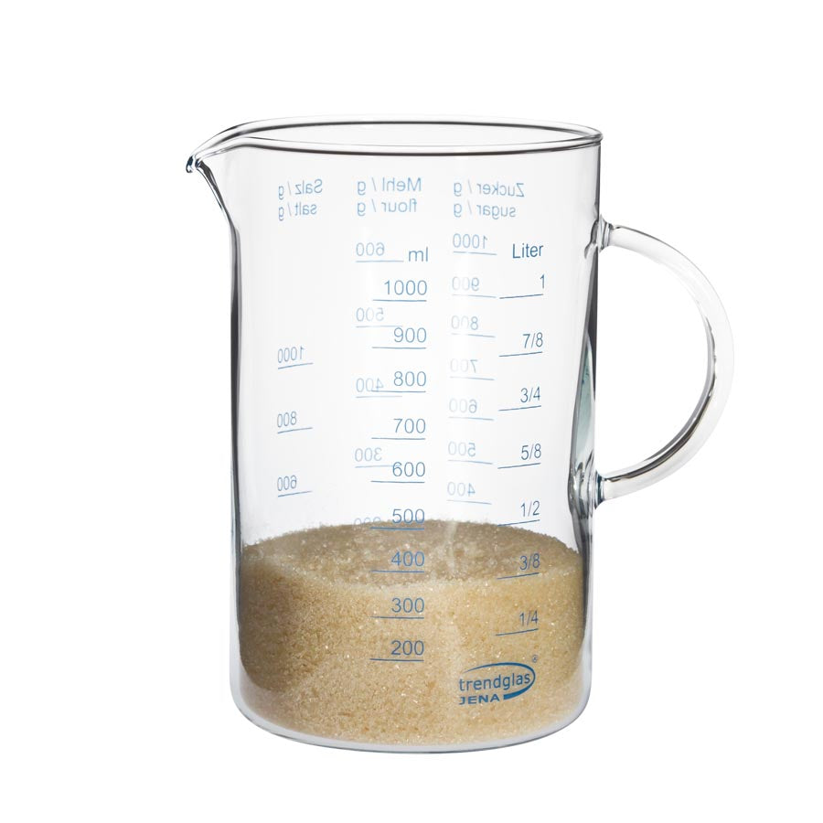 Trendglas 1l Glass Measuring Jug Cookware Bakeware & Roasting