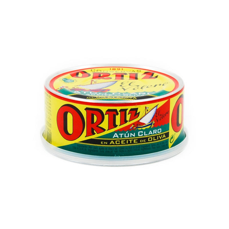 Ortiz Atun Claro Fillet In Olive Oil 250g Ingredients Seaweed Squid Ink Fish Spanish Food