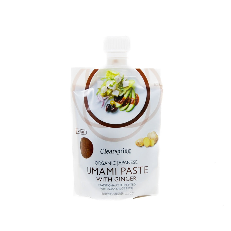 Clearspring Organic Umami Paste with Ginger 150g Ingredients Sauces & Condiments Asian Sauces & Condiments Japanese Food