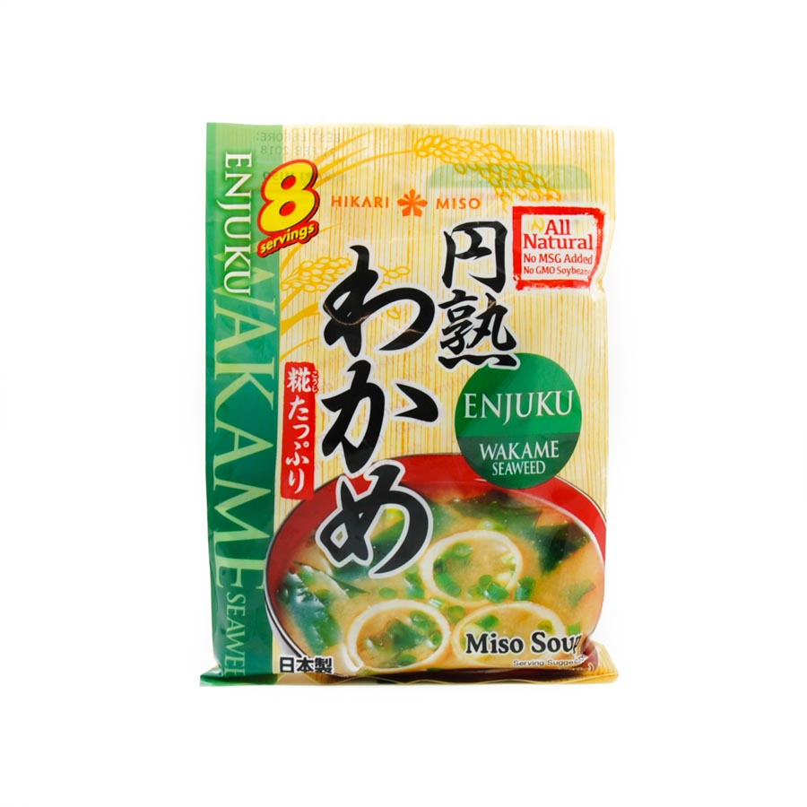 Hikari Instant Miso Soup With Wakame 8 x 22g servings Ingredients Seasonings Japanese Food
