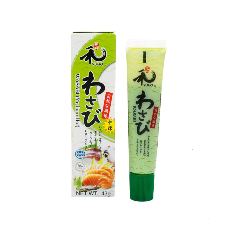 Yuho Wasabi Paste 43g Ingredients Sauces & Condiments Asian Sauces & Condiments