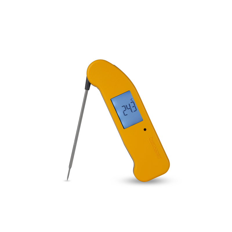 Termometro Da Cucina Superfast Thermapen 3 - Lettura In 3 Secondi, Antibatterico, Arancione